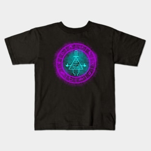 Bill Cipher Symbol Kids T-Shirt